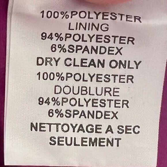 Trina Turk Magenta High Neck Peekaboo Cocktail Dress - Picture 8 of 13